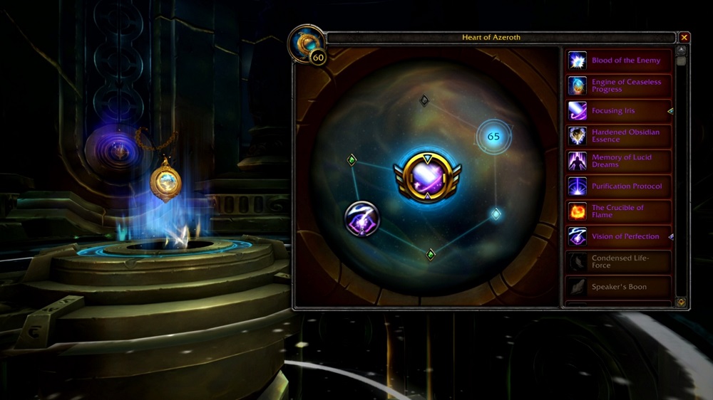 nuovo cuore di azeroth