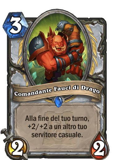 ceneri comandante fauci di drago