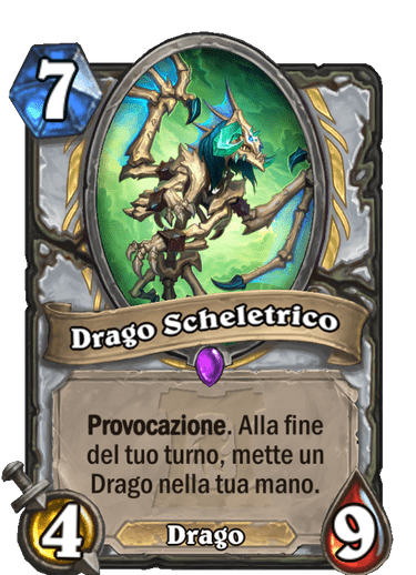 ceneri drago scheletrico